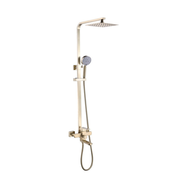 Wonderland America Thermostatic Complete Shower System with Roughin